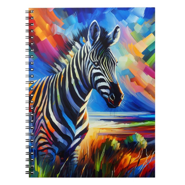 Cuaderno Cebra Espíritu Colorido (Frente)