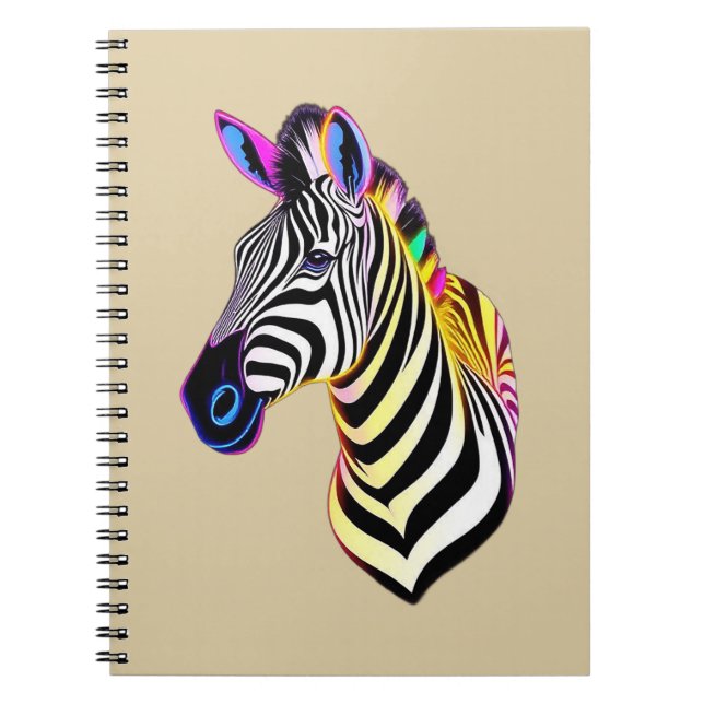 Cuaderno Cebra Neon Glow (Frente)