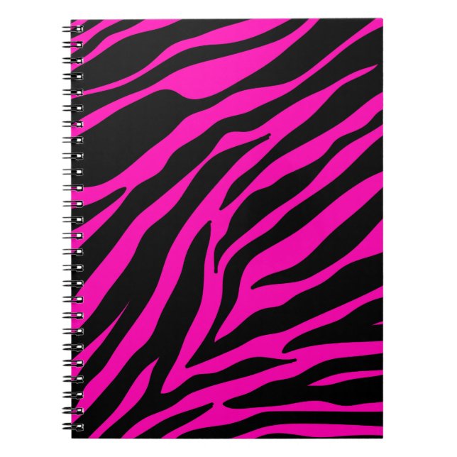Cuaderno cebra rosa (Frente)