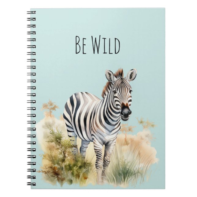 Cuaderno Cebra Salvaje (Frente)