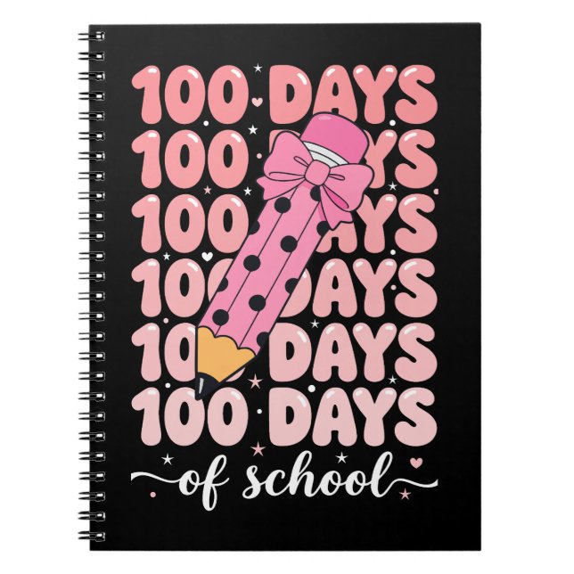 Cuaderno celebración de 100 días de escuela (Frente)
