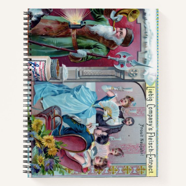 Cuaderno Celebración de Año Nuevo Viejo: Publicidad en Lieb (Anverso)
