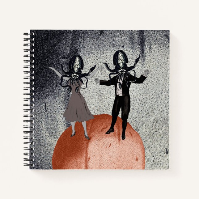 Cuaderno Celebración de baile de alienígenas (Anverso)