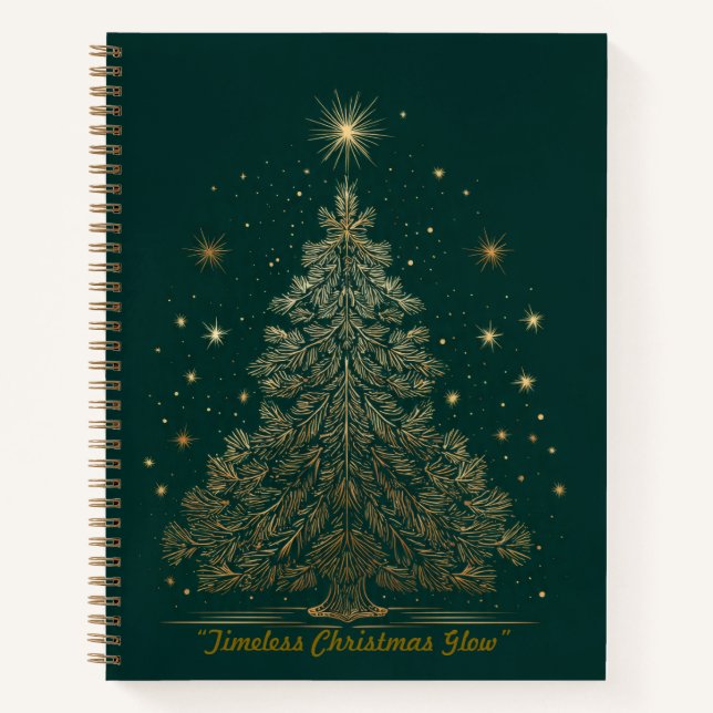 Cuaderno “Celebración de Invierno Elegante” (Anverso)