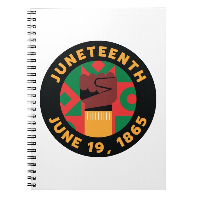 Cuaderno Celebración del 19 de junio conmemorando la libert (Frente)