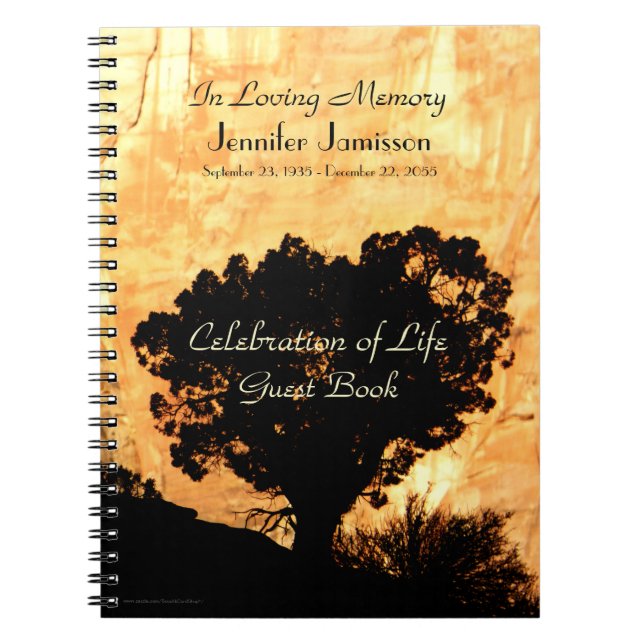 Cuaderno Celebración del árbol solitario del libro de los i (Frente)