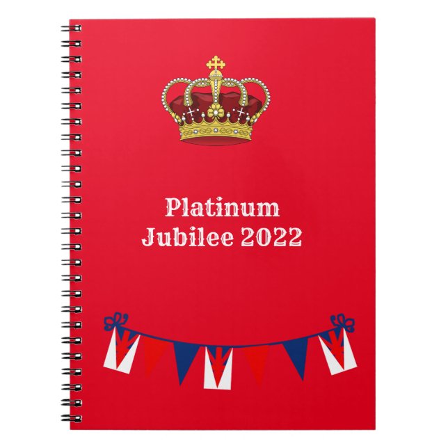 Cuaderno Celebración del Jubileo Platinum 2022 (Frente)
