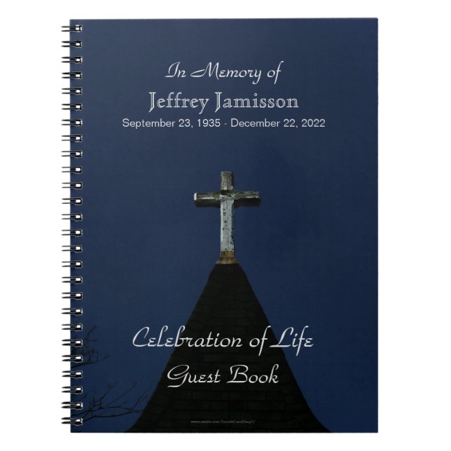 Cuaderno Celebración del Libro de Invitados de la Vida, Cru (Frente)