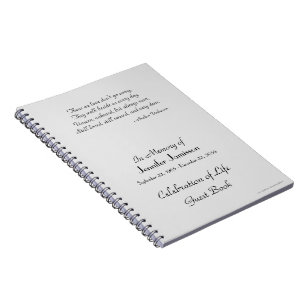 Cuaderno Celebración del Libro de invitados de la vida ELIG