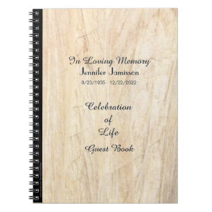 Cuaderno Celebración del Libro de Invitados de la Vida, per