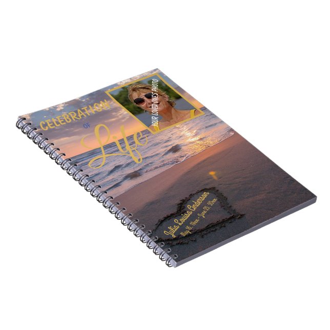 Cuaderno Celebración Del Libro De Invitados De La Vida Suns (Lado Derecho)