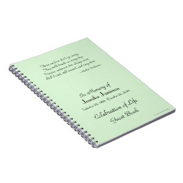 Cuaderno Celebración del Libro de Invitados de la Vida, ver