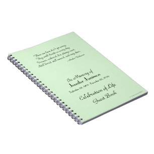 Cuaderno Celebración del Libro de Invitados de la Vida, ver
