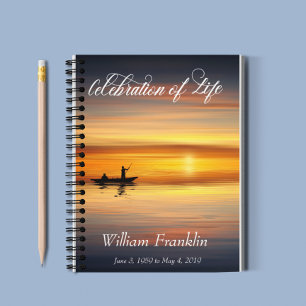 Cuaderno Celebración del libro de invitados Life Ocean Suns