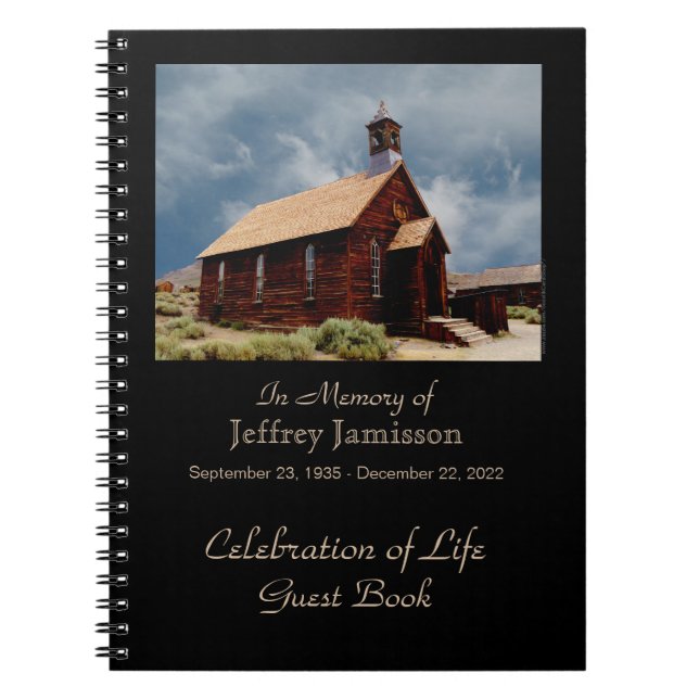 Cuaderno Celebración del Libro de Invitados Vieja Iglesia H (Frente)