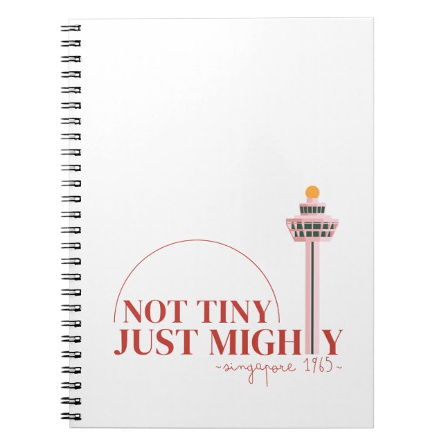 Cuaderno Celebración No Tan Pequeña, Sino Poderosa  (Frente)