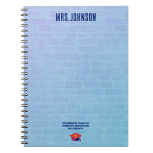 Cuaderno Celebrando Años De Inspiración Científica Y Crecim