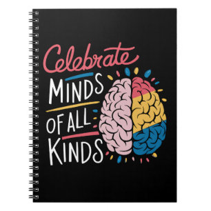 Cuaderno Celebrar Mentes de Todo Tipo Conciencia del Autism