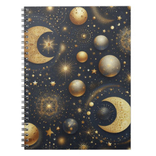 Cuaderno Celestial azul marino