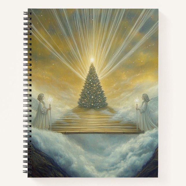Cuaderno Celestial Christmas Tree Notebook (Anverso)