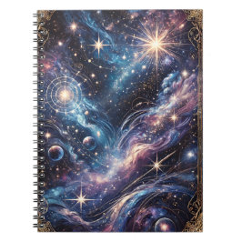 Cuaderno Celestial Dreams Cosmic Galaxy