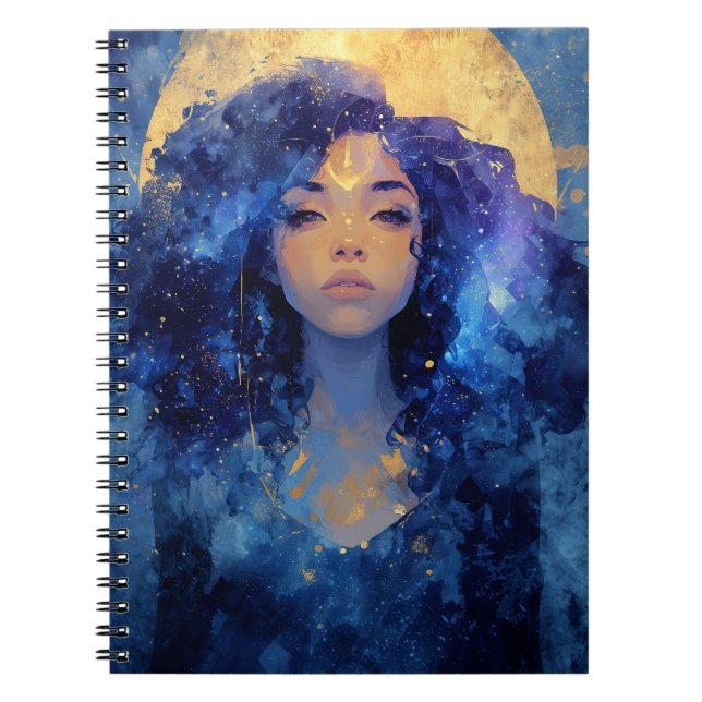 Cuaderno Celestial Goddess Notebook  (Frente)
