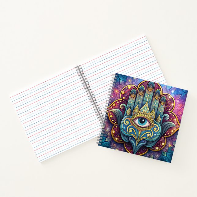 Cuaderno Celestial Hamsa  (Interior)