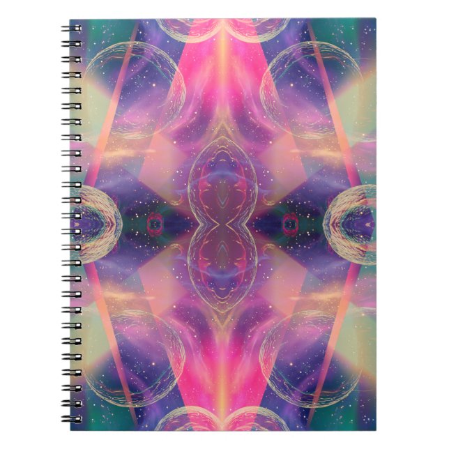 Cuaderno Celestial Kaleidoscopic Dreams (Frente)