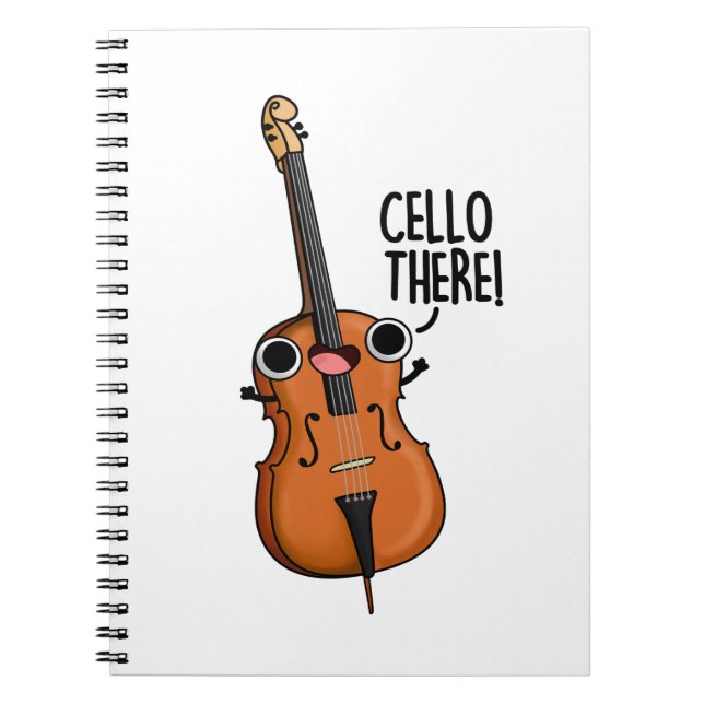 Cuaderno Cello Allí Un Pun Musical Corto (Frente)