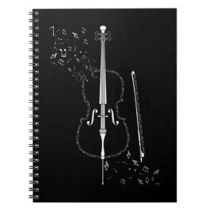 Cuaderno Cello Music Notes Instrucian Cellist