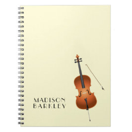 Cuaderno Cello Músico Teacher orquesta de cuerdas