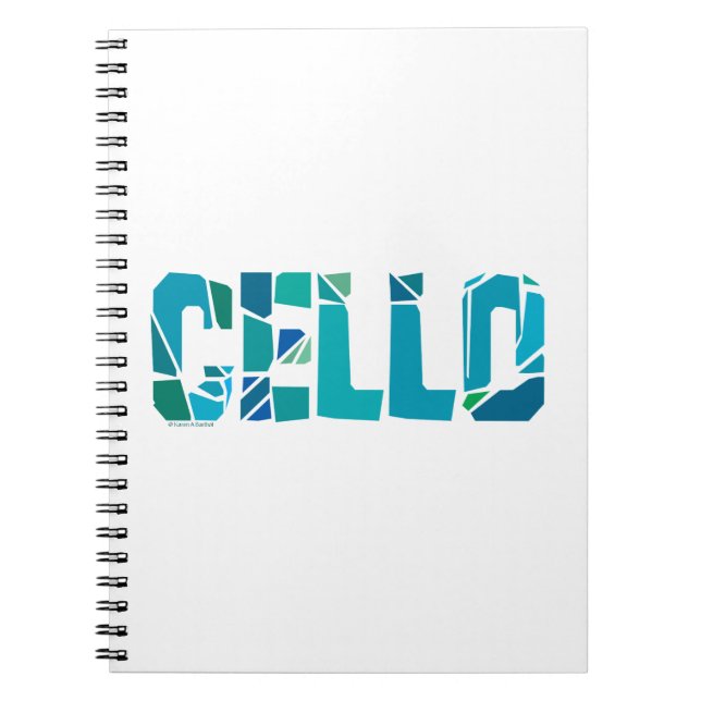 Cuaderno Cello resquebrajado (Frente)