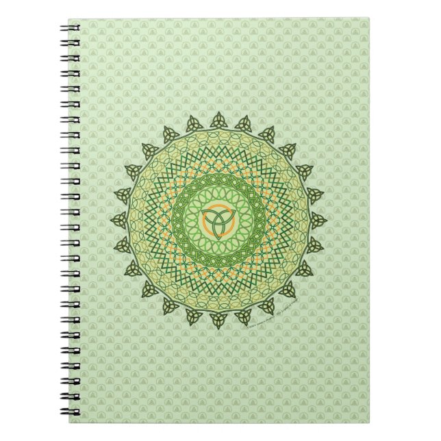 Cuaderno céltico del día de San Patricio (Frente)