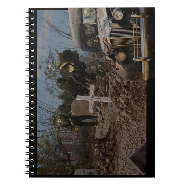 Cuaderno Cementerio de Hauned en Tombstone (Frente)