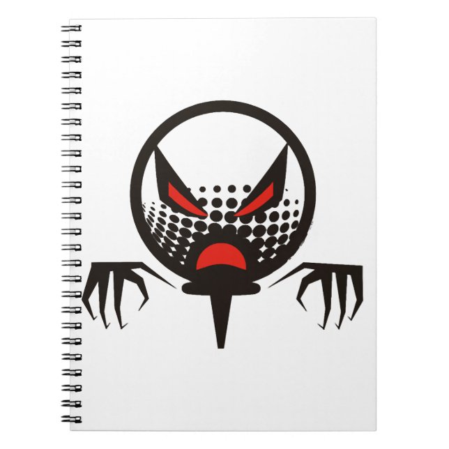 Cuaderno Cementerio del grupo Scary Golf Halloween (Frente)