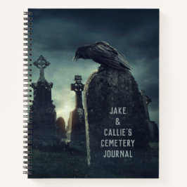 Cuaderno Cemetery Graveyard Travel Journal