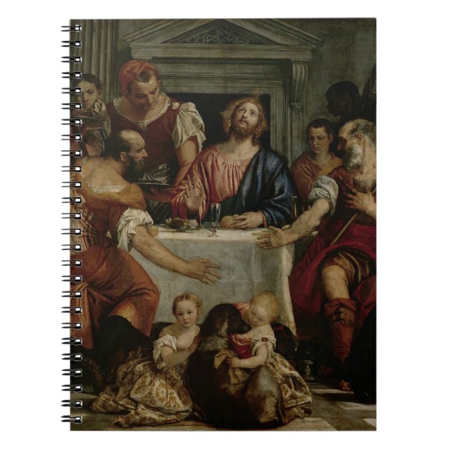 Cuaderno Cena en Emmaus (aceite en lona) (Frente)