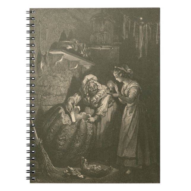 Cuaderno Cenicienta Calabaza - Gustave Doré (Frente)