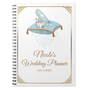 Cuaderno Cenicienta Zapatilla de Cristal Planificador de Bo