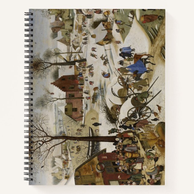Cuaderno Censo en Belén (por Pieter Bruegel) (Anverso)