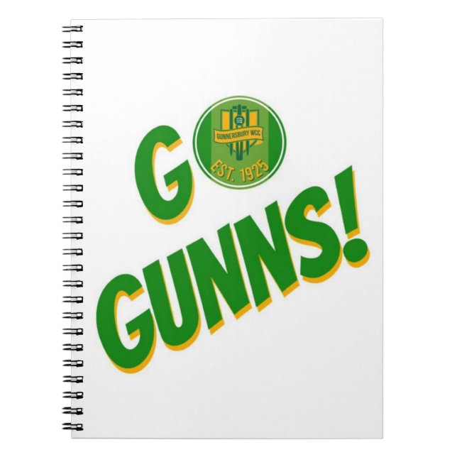 Cuaderno centenario de Gunns (Frente)