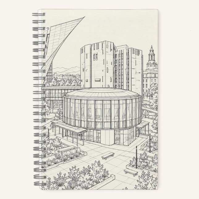 Cuaderno Centro de Bienvenida Sie Denver Colorado (Anverso)