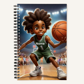 Cuaderno Centro de nombre personalizado Court