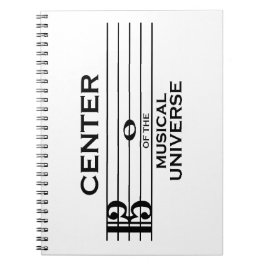 Cuaderno Centro del Diseño del Universo Musical Alto Clef