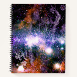 Cuaderno Centro Galáctico de la Galaxia Vía Láctea Hubble