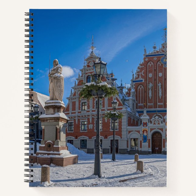 Cuaderno Centro histórico de Riga, Letonia (Anverso)
