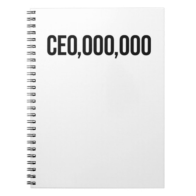 CUADERNO CEO,000,000 (Frente)