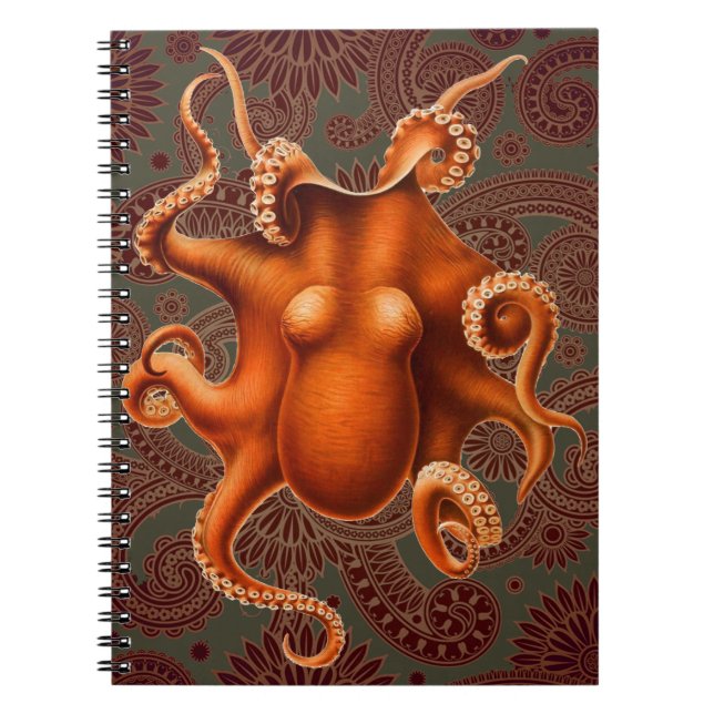 Cuaderno Cephalapod Vintage (Frente)