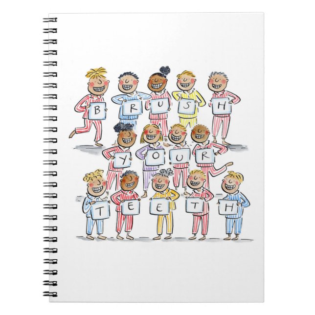 Cuaderno Cepíllate los dientes (Frente)