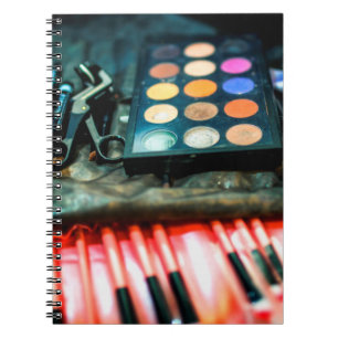 Cuaderno Cepillos del maquillaje